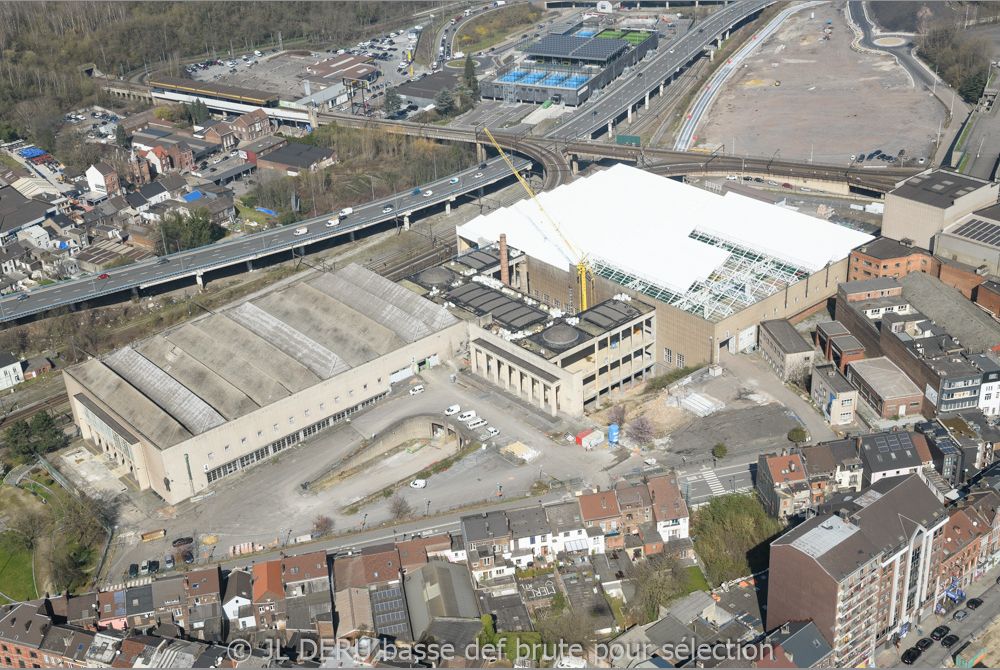 Charleroi
rénovation du Palais des Expositions